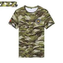 Военная тактическая футболка, хлопковая камуфляжная футболка, мужская уличная спортивная футболка, для кемпинга, туризма, с коротким рукавом, армейские футболки