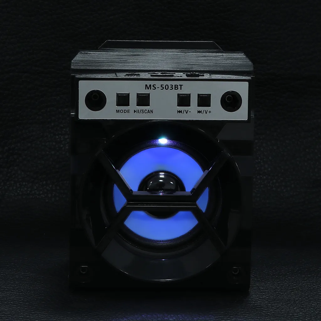 Открытый Bluetooth беспроводной портативный динамик супер бас с USB/TF/AUX/fm-радио