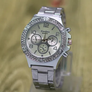 

2018 Hot Sale lovers Watch Fashion Casual Quartz Watch Women Dress Stainless Steel Watches Chasy Zhenskiye Men Clock