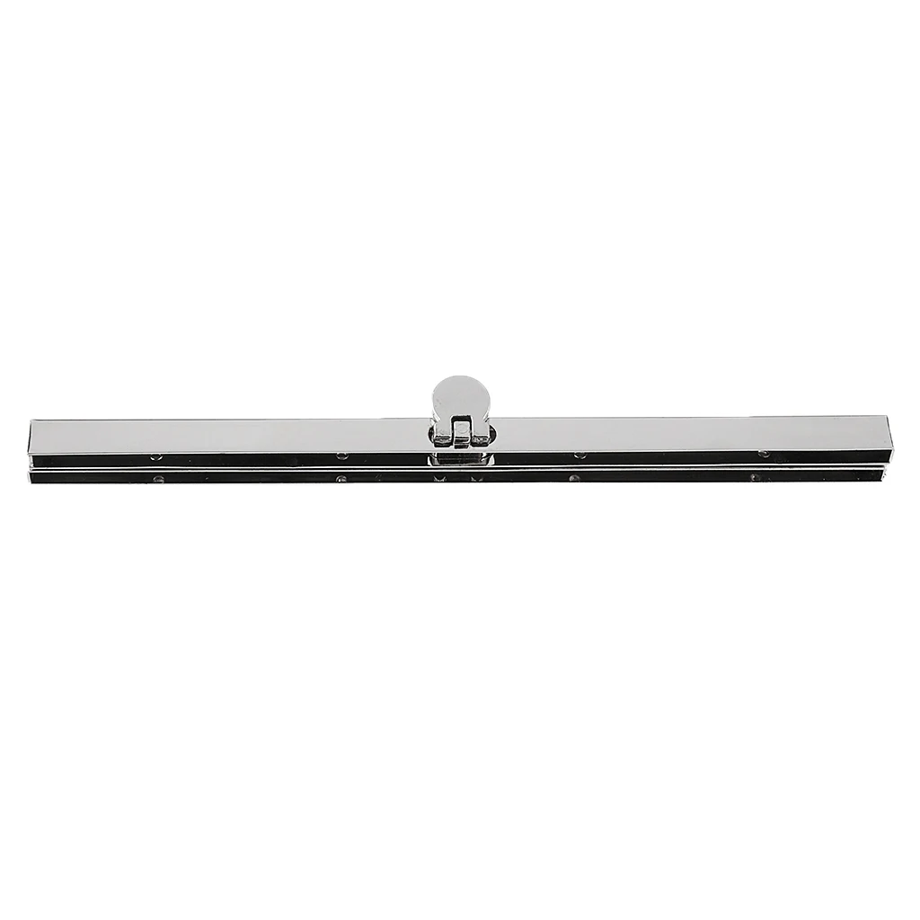 15 Sets Purse Wallet Frame Bar Edge Strip Clasp 19cm Metal Openable Edge Replacements