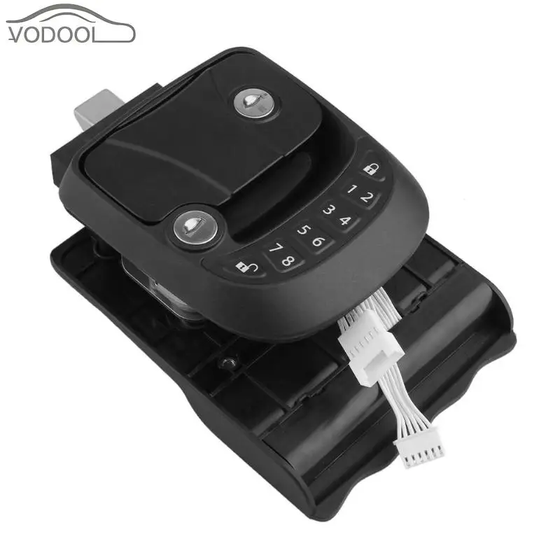 Us 72 52 20 Off Trailer Car Auto Door Lock Kit Entry System Anti Theft Locks Auto Door Locking Latch Handle Knob Deadbolt With Remote Control In