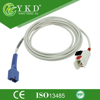 

Free Shipping FOR New 9 pin plug Nellcor DS-100A Pediatric Finger Clip Spo2 Sensor, Oximax