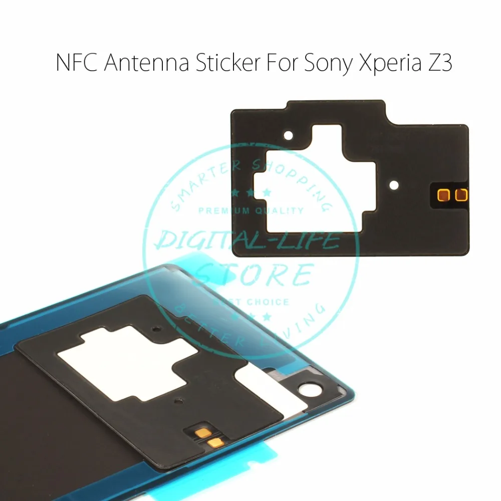 Для Sony Xperia Z3 D6603 D6643 D6653 D6616 NFC антенна клейкая наклейка чип замена Ремонт Запасные