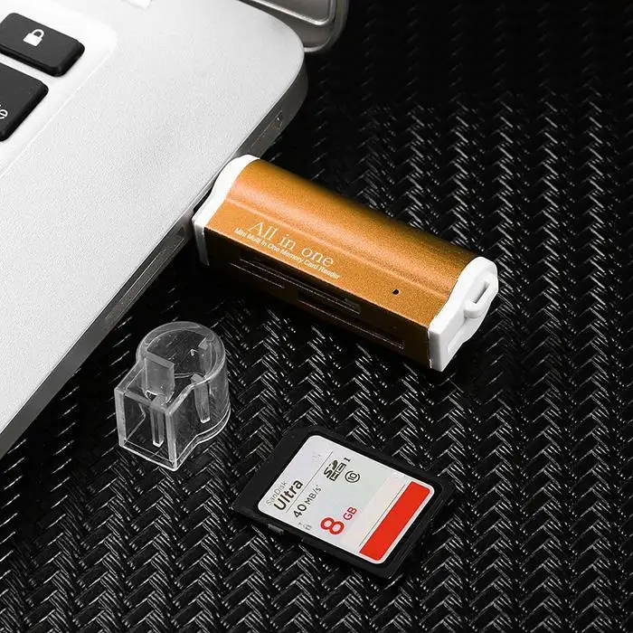 USB карт 4 слот для карт мульти-функциональный адаптер четыре-в-одном мобильный карта памяти для телефона/TF Card Reader