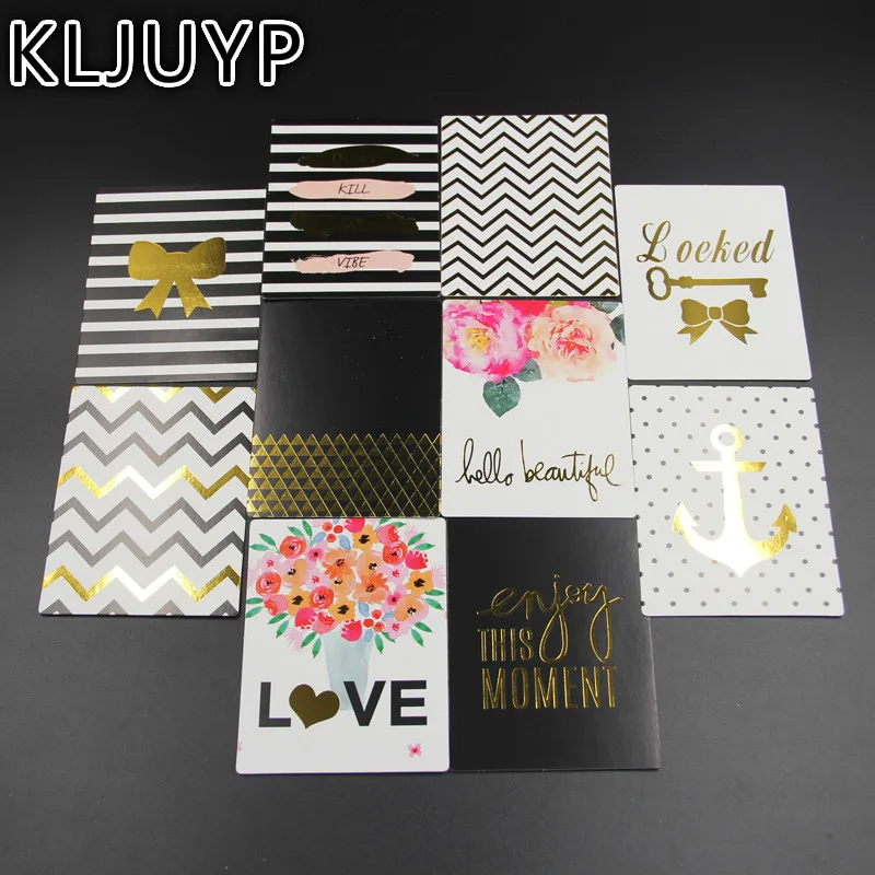 

KLJUYP 20Pcs Acid Free Colorful Hello Beautiful Paper Pocket Cards for Scrapbooking DIY Projects/Photo Album/Card Making Crafts