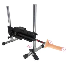 Premium Sex Machine Gun Female Masturbation Love Machine Automatic Thrusting Massager with Dildos Smart Mute Sex Toys E5-1-107