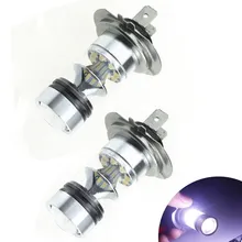 H7 DC 12V 24V Car LED Light Bulb 100W 360 Degrees Angle Auto Fog Light 1800LM LED Lumen Daytime Running Led Turn Brake Light H7 DC 12V 24V Car LED Light Bulb 100W 360 Degrees Angle Auto Fog Light 1800LM LED Lumen Daytime Running Led Turn Brake Light