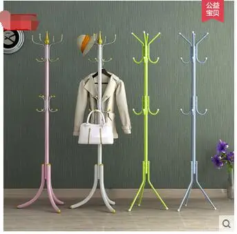 

Simple bedroom dress hat rack fashionable idea iron art to receive a rack