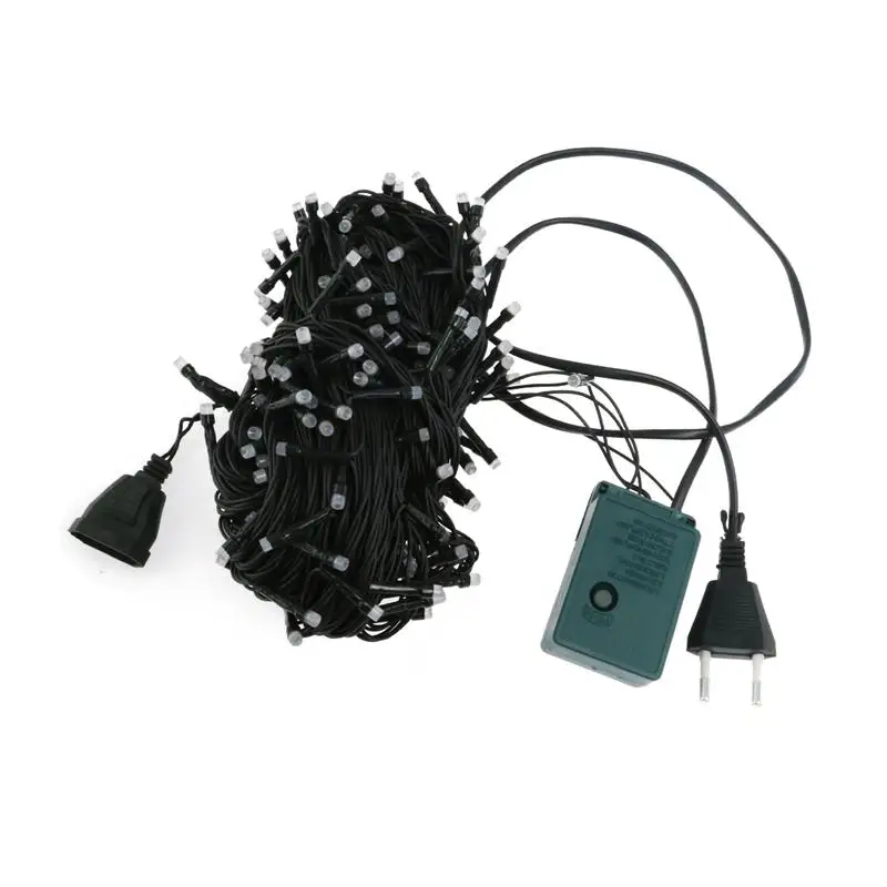 AC 220V 12W 20M IP44 200 Leds LED Holiday String Light Christmas