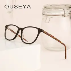 Ацетат Для женщин очистить очки мода подарок Мода оптический поддельные Винтаж Ретро прозрачный очки # F953