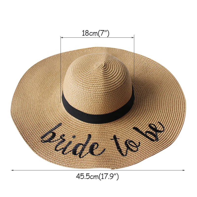 Женские соломенные шляпы шляпа от солнца с невестой быть и Алоха пляжи буквы Гавайская тема девичник вечеринка Свадьба украшения