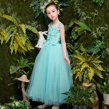 

2018 Summer Girl Dress New Fashion Cotton Lace Birthday Party Piano Dress For Wedding Clothes Flower Baby Girl Summer Dress 8528