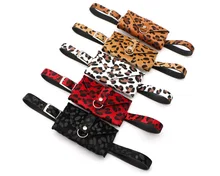 2018 Red Leopard Print Money Belt Bag Women Leather Fanny Pack Waist Bag Female Bum Bag Belly Bag Pochete Feminina Sac Banane 