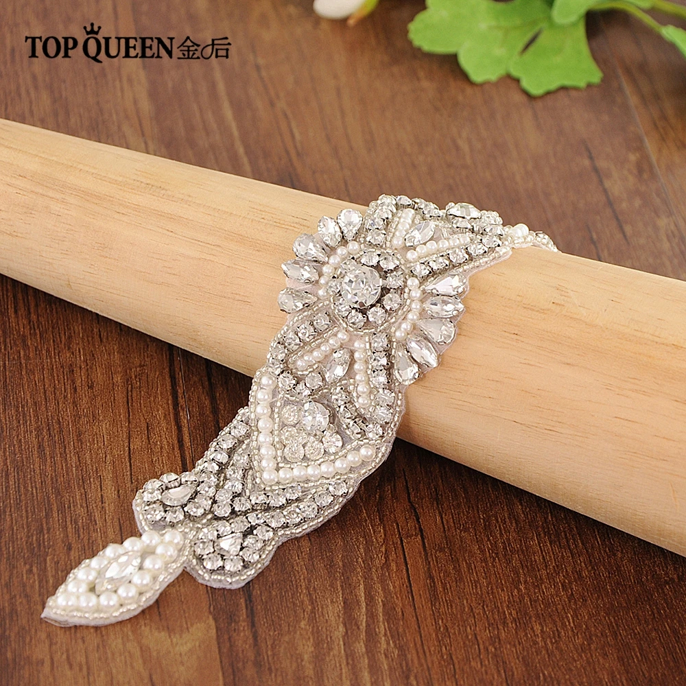 TOPQUEEN S208 Кристалл Rhinestone Пояс Свадебный Sash модные Ремни для Женский ремень для свадьбы сверкающих тонкой ручной работы