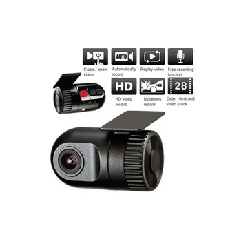 ANSHILONG Mini 1080P Car DVR Video Recorder with G-sensor 16G TF Card Sudden Event Triggered Recording Function