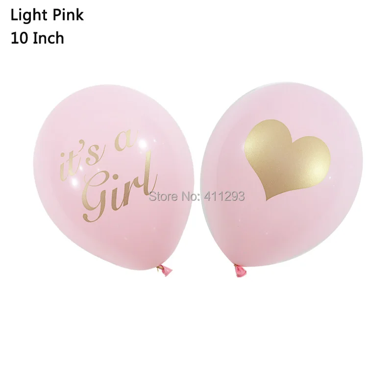 Его воздушный шарик для девочек розовая девушка душ воздушные шары розовое золото его девушка гирлянды-флажки детские украшения девушка шары