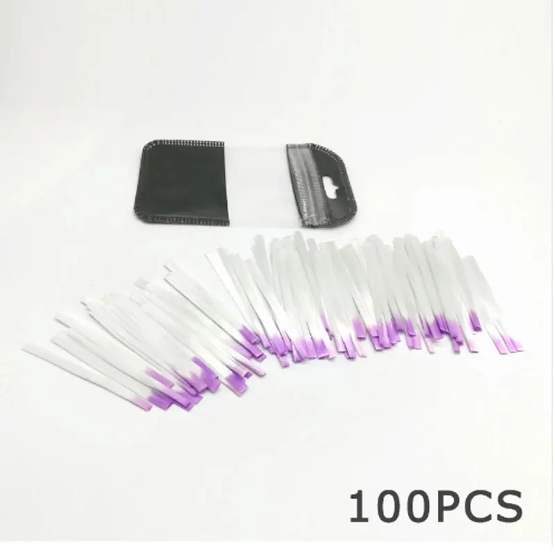 

100units a Pack Professional Fiberglass Nail Extension Glass Fiber for Nail Silk Extension Nail Form Acrylic Tips Nail Salon