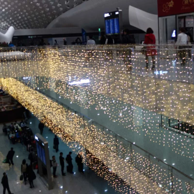 LED christmas decoration lights 3.5m 96 led curtain icicle string fairy lights For Home New year Xmas Wedding Party Indoor Decor LED christmas decoration lights 3.5m 96 led curtain icicle string fairy lights For Home New year Xmas Wedding Party Indoor Decor