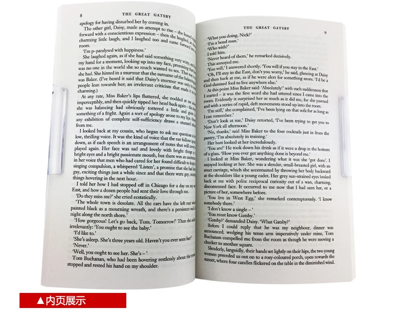 Великий Гэтсби английская версия Новая Хит продаж Художественная литература книги для взрослых libros