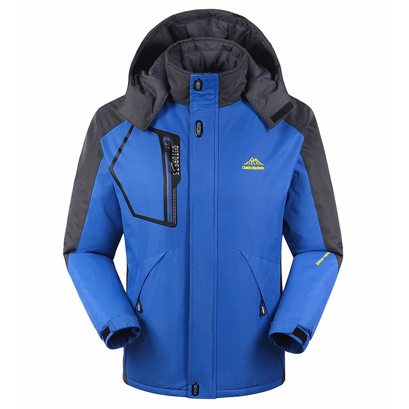 Winter Outdoor Large Size Softshell Wool Hiking Jackets Men Women
