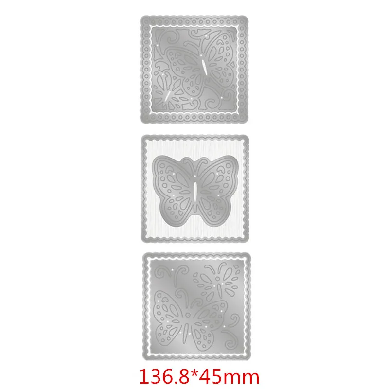 butterfly Тюльпан розы цветы лоскутное металла резки штампы для изготовления карт Скрапбукинг альбом тиснение - Цвет: butterfly