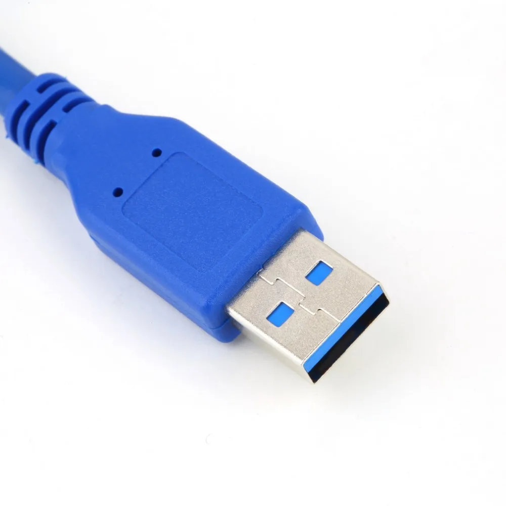 Универсальный 0,5 м USB кабель-удлинитель USB 3,0 Male A для USB3.0 и женским разъемом шнур для синхронизации данных Кабель В комплект поставки входит адаптер