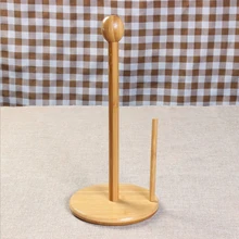 Держатель для туалетной бумаги бамбуковая кухонная ткань для ванной рулонное полотенце подставка для хранения, антикоррозийная