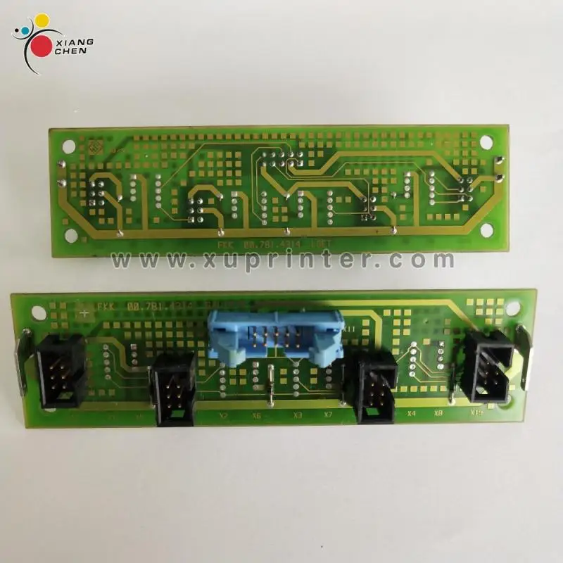 00.781.4314  printed circult board fkk 00.781.4314 original uesd printing machine board  (2)