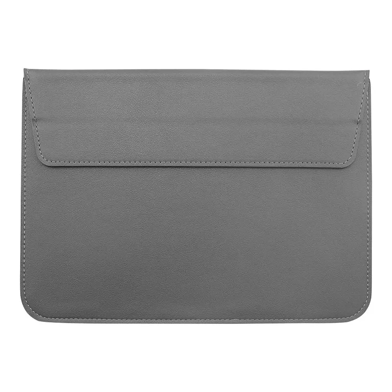 Universal Laptop Sleeve Bag Case For Macbook Air Pro 11 13 15 inch PU Leather Notebook Folio Case Cover Pouch Stand Holder (20)