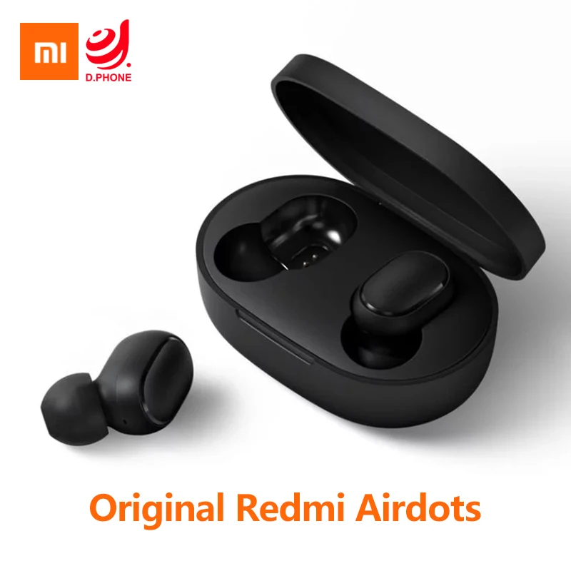 Xiaomi AirDots Молодежная версия Redmi Airdots TWS Bluetooth наушники беспроводные наушники-вкладыши зарядка наушники гарнитура с микрофоном - Цвет: Redmi AirDots