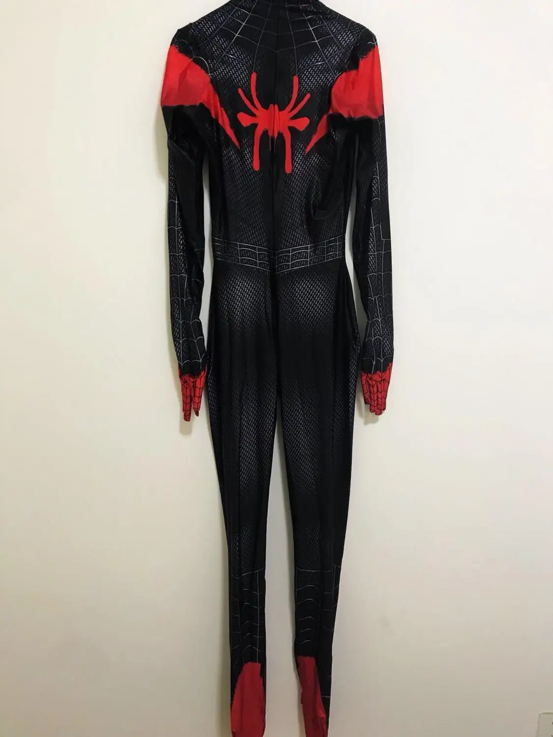 Майлз Моралес Человек-паук в стихах паук косплей костюм 3D принт спандекс зентай боди Хэллоуин костюм для взрослых детей