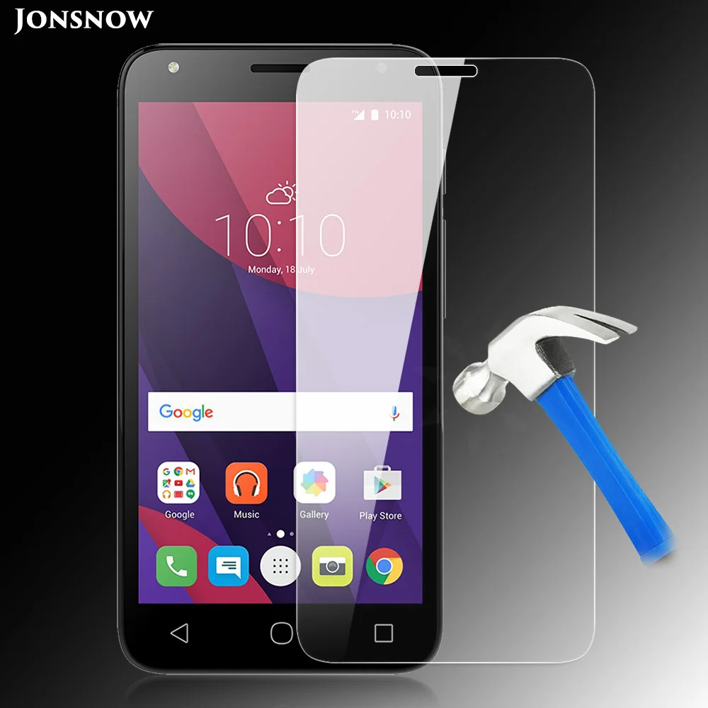KALC1271_1_9H 2.5D Explosion-proof LCD Tempered Glass Film for Alcatel One Touch Pixi 4 3G Version OT5010 5010D 5010X 5 inch