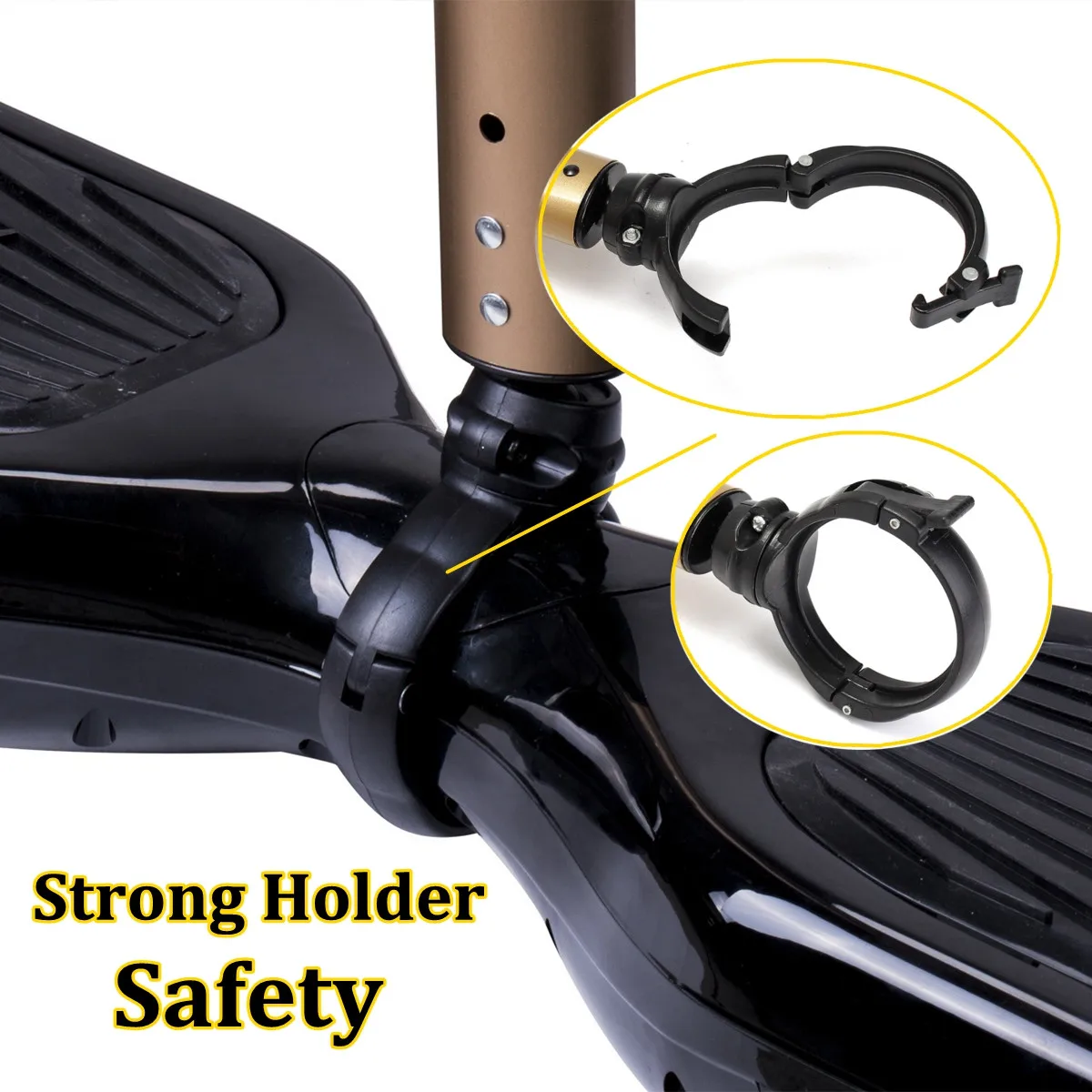 Adjustable Aluminum Handle Bar Balance Bar Hand Lever Rob Handle for 6.5 Inch Electric Scooter Self Balance Scooters Rod Bar