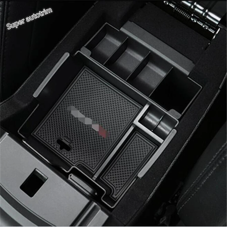 

Lapetus Armrest Secondary Storage Central Console Organizer Box Cover For Ford Explorer 2013 - 2018 Accessories Interior Plastic