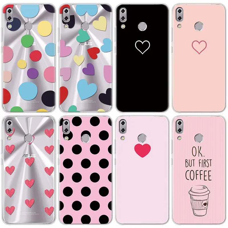 

For iPhone XS Max XR 5 SE 6 S 8 7 Plus X For Asus Zenfone ZE620KL 3 4 5 Zoom Selfie Pro Go Live L1 ZD553KL ZE554KL Silicone Case