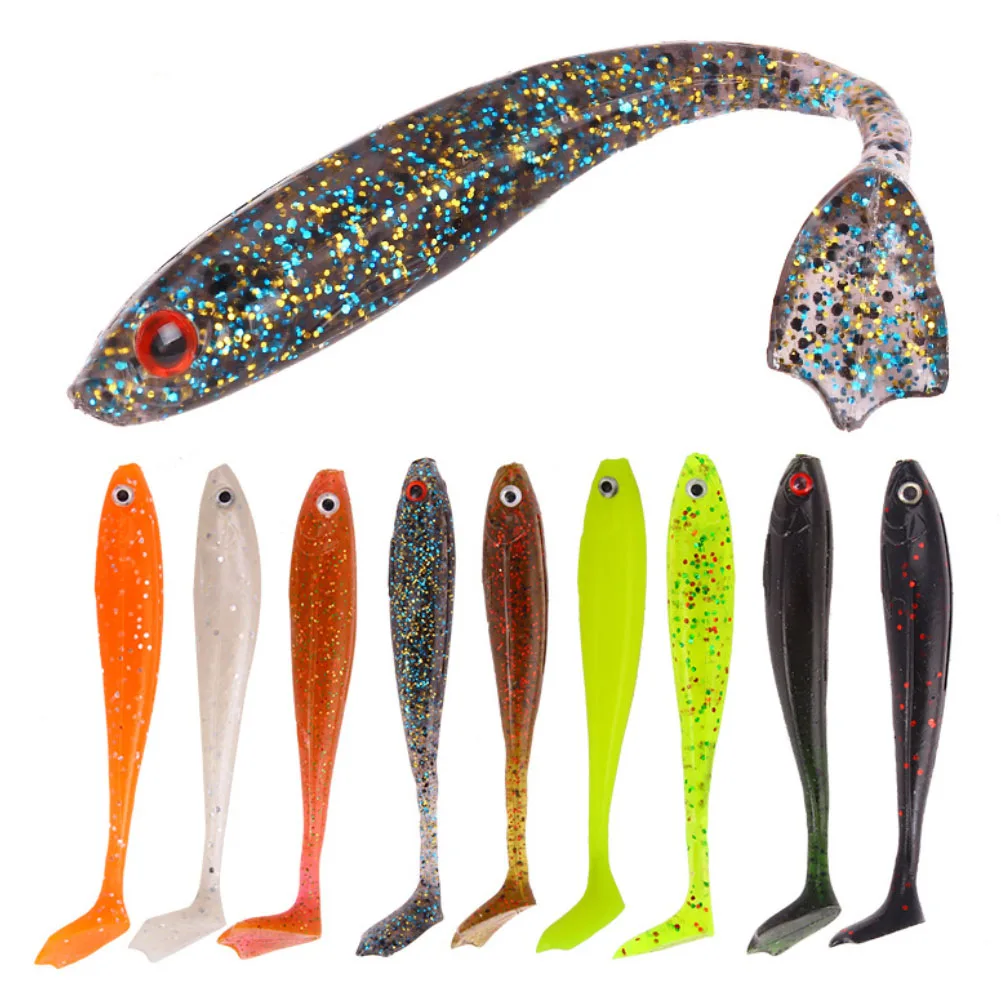 Fishing Lures FAT Swing Impact Swimbait 84mm/5g 6pc/Lot