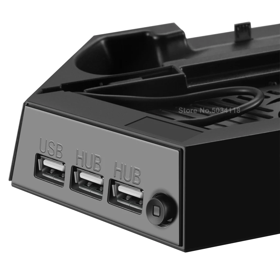 PS4 Pro вертикальная подставка охлаждающий вентилятор контроллер зарядное устройство зарядная док-станция для sony PS 4 Playstation 4 Pro консоль игры аксессуары