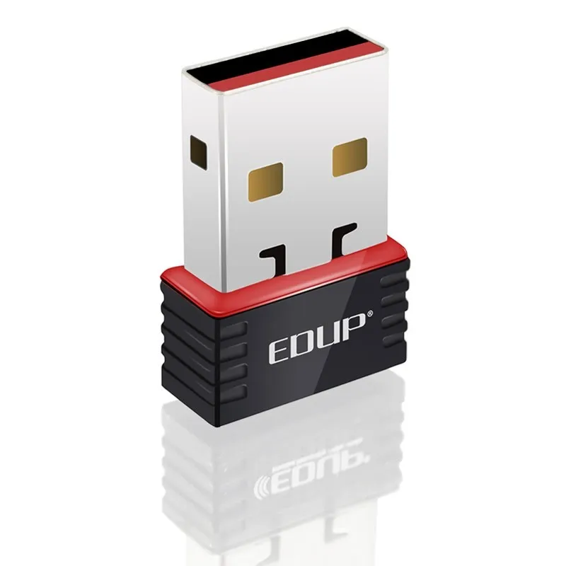 EDUP EP-N8508 мини USB беспроводной адаптер LAN 802.11N 150 м wifi нано-карта ключ компьютер wifi realtek 8188us чипсет Розничная коробка