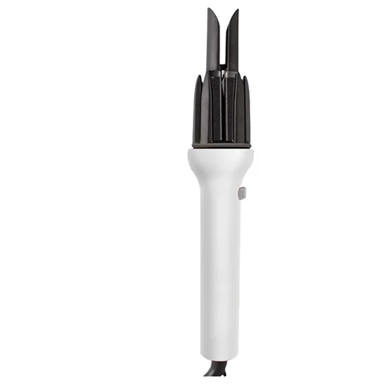 Профессиональные бигуди для волос Автоматические щипцы для завивки мгновенный нагрев щипцы для завивки волос Вэйвер палочка для завивки 360 Вращающаяся палочка - Цвет: White US Plug