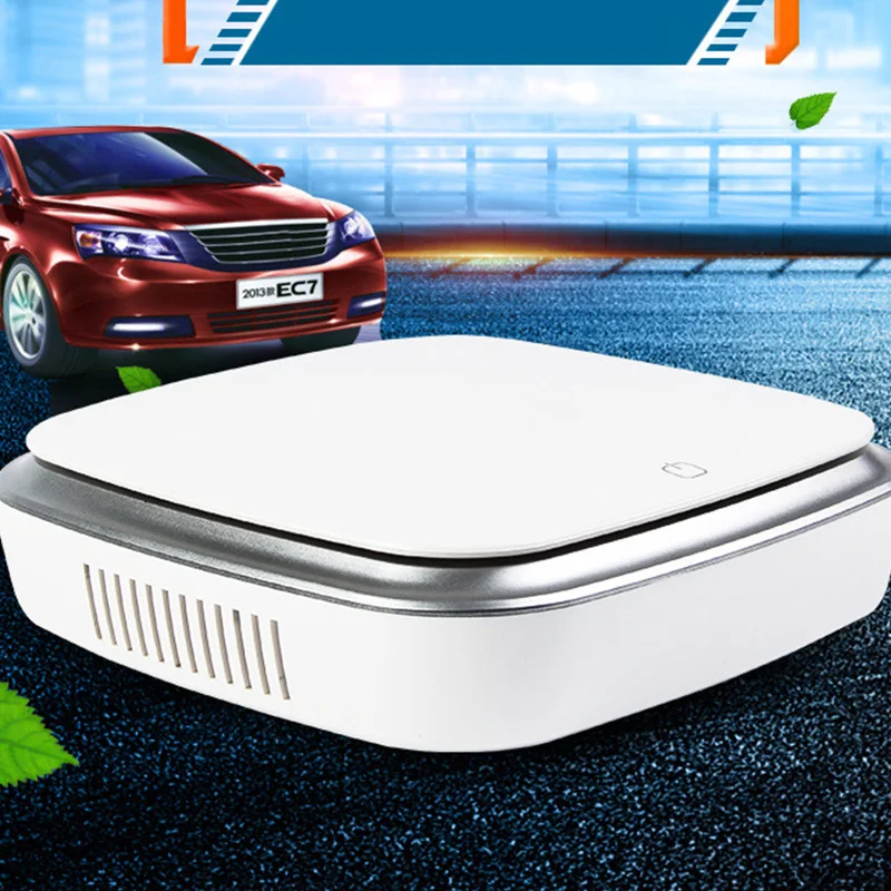 Car Air Purifier Negative Ions Cleaner Ionizer Innovative three-layer filtration to formaldehyde sterilization to remove odor