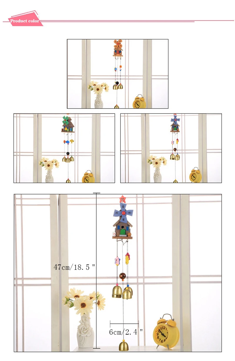 Скандинавские украшения для дома винтажные Деревянные маленькие ...
