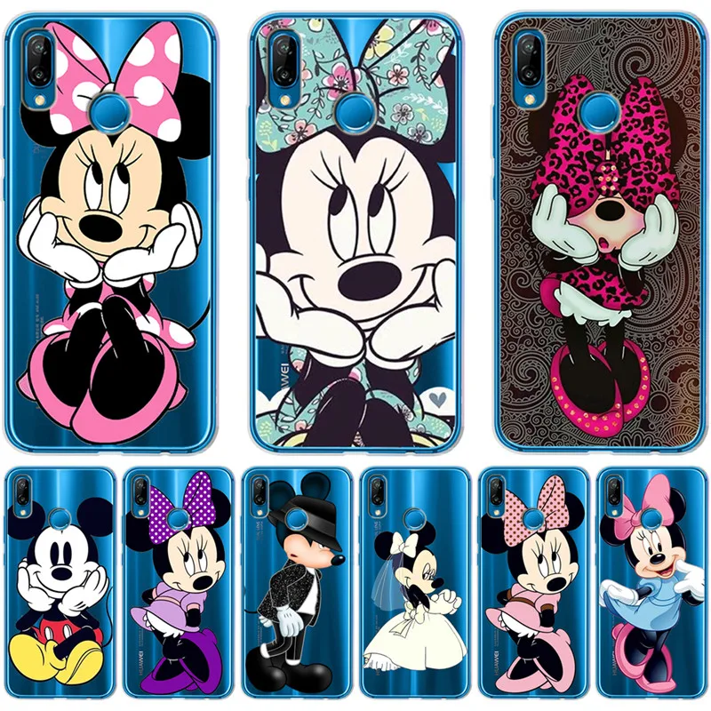

Luxury Mickey Minnie Couple For Huawei Mate 9 10 20 P8 P9 P10 P20 P30 P Smart Lite Plus Pro Cover Case Silicone Coque Etui