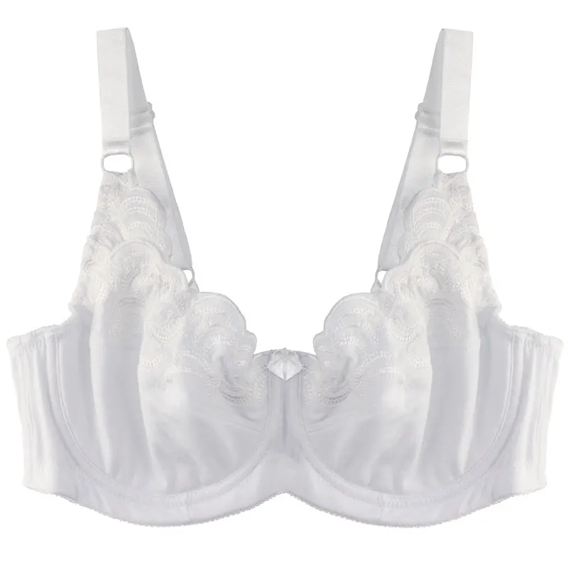 Embroidery Cotton Minmizer Bra Women Everyday Bra Plua Size 1053A Embroidery Cotton Minmizer Bra Women Everyday Bra Plua Size 1053A