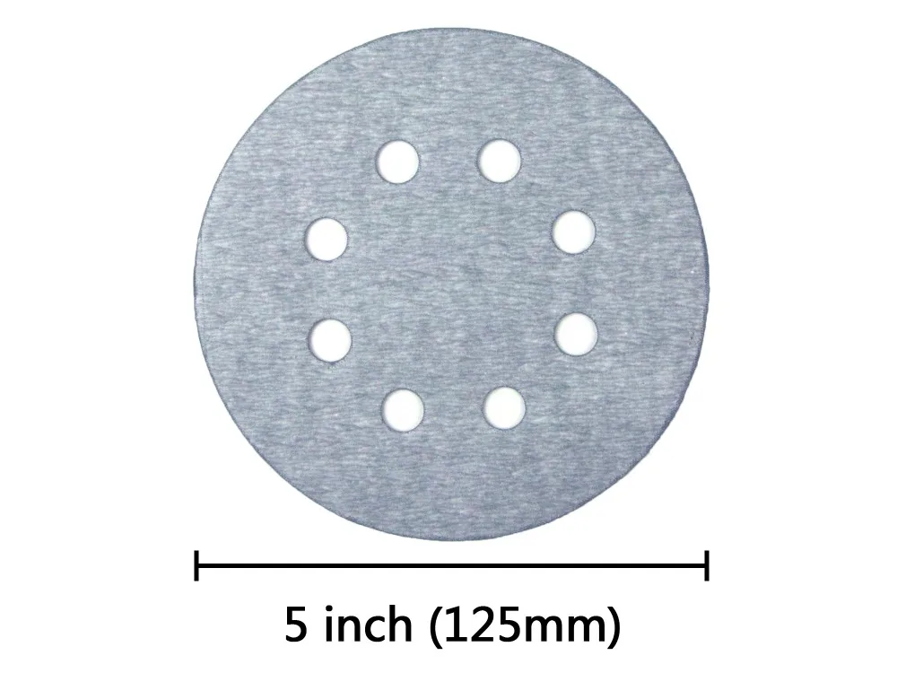 5 шт. 5 дюймов(125 мм), 8 отверстий FV тончайший влажной/сухой с застежкой-липучкой Авто пленка кузова шлифовальные диски Краски абразивной шкуркой, 400#-5000