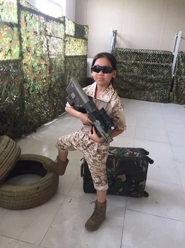

Combat Uniform Children Kids Military Army Tactical Gear Paintball Hunting Multicam Desert Digital Camouflage