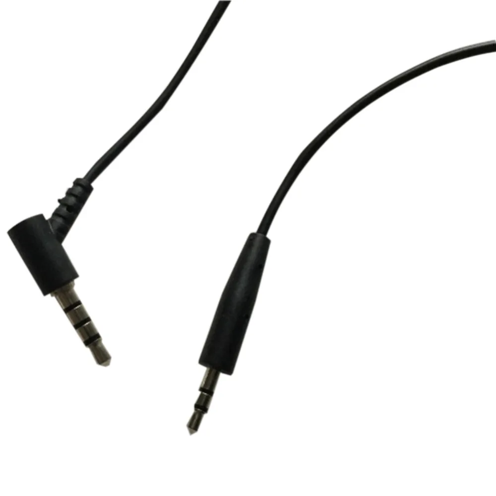 Earphone Extension 2.5MM To 3.5MM Replacement Audio Cable With Mic Volume Control For BOSE On-Ear 2 OE2 OE2i QC25 Headphone Line