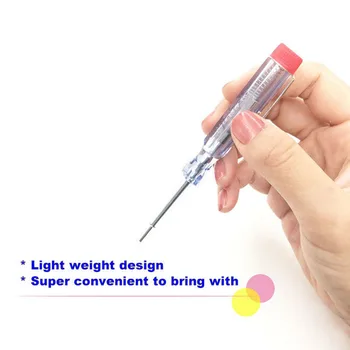 

Car Circuit Tester Voltage Long probe Continuity Replaceable W/ Alligator Clip Detector