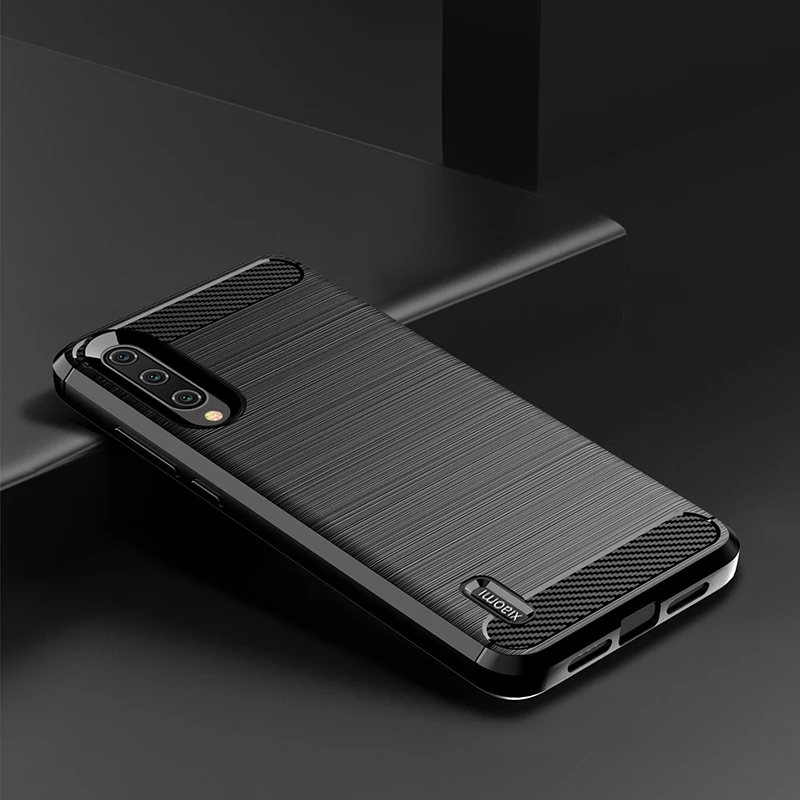 

For Xiaomi Mi A3 Case Silicone Rugged Armor Soft Cover Case For Xiomi Xiaomi Mi A3 Phone Fundas Coque Cases