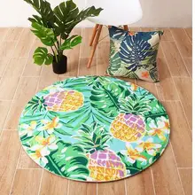 Красочные фрукты/завод печатных ковер мягкий плюшевый коврик для ванной комнаты Коврик противоскользящий водопоглощающий коврик для ног