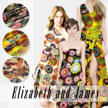 

free shipping high quality for summer dresses 100% pure silk chiffon fabric lotus pattern for scarf blouse SF-BP27